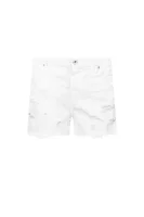 Kratke hlače De-Telve | Slim Fit | denim Diesel bijela