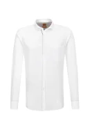 Košulja Cattitude | Slim Fit BOSS ORANGE bijela
