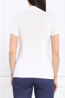 Polo majica Julie | Slim Fit | pique POLO RALPH LAUREN bijela