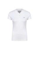 Polo majica | Slim Fit | stretch pique Lacoste bijela