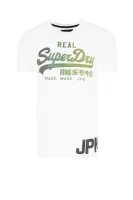 T-shirt vintage logo 1st | Regular Fit Superdry bijela