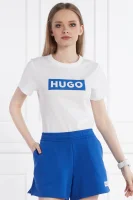 T-shirt Classic Tee_B | Regular Fit Hugo Blue bijela
