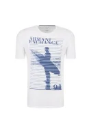 T-shirt | Slim Fit | pima Armani Exchange bijela