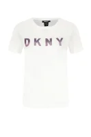 T-shirt OMBRE LOGO | Regular Fit DKNY bijela
