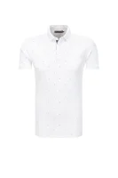 Polo majica | Slim Fit | pique CALVIN KLEIN JEANS bijela