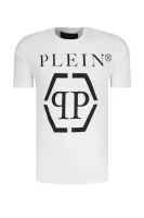 T-shirt Hexagon | Regular Fit Philipp Plein bijela