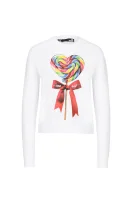 Sweatshirt Love Moschino bijela