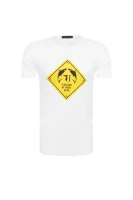 T-shirt | Regular Fit Trussardi bijela