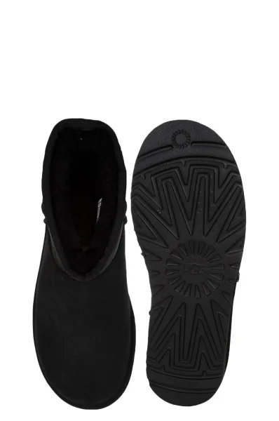 Kožni čizme za snjeg CLASSIC MINI UGG crna