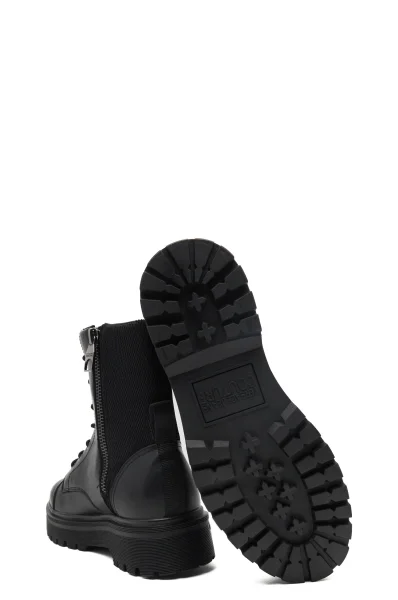 Kožni cipele Versace Jeans Couture crna