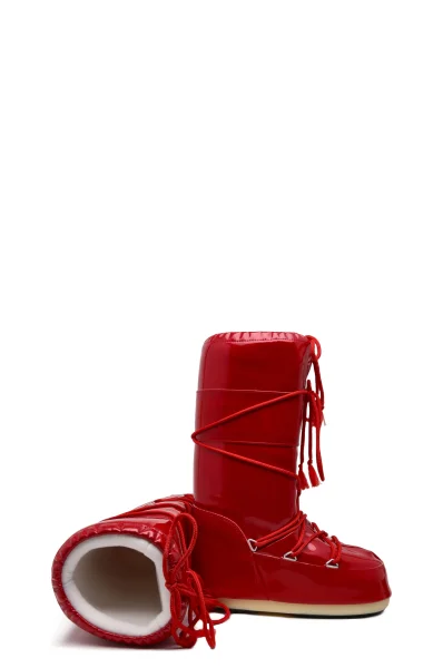 Termo čizme za snjeg Vinile Met Moon Boot crvena