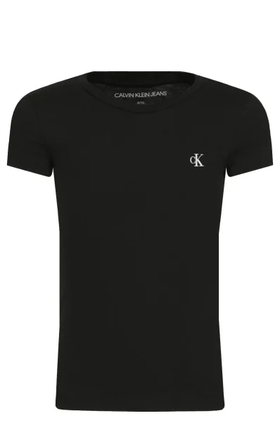 T-shirt 2-pack | Slim Fit CALVIN KLEIN JEANS crna