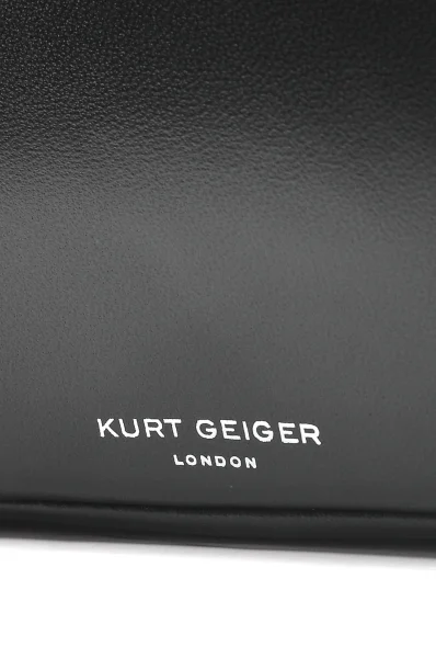 Skórzana torba na rame Kurt Geiger crna