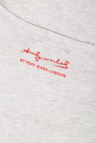 T-shirt JASMINE Andy Warhol | Regular Fit Pepe Jeans London siva