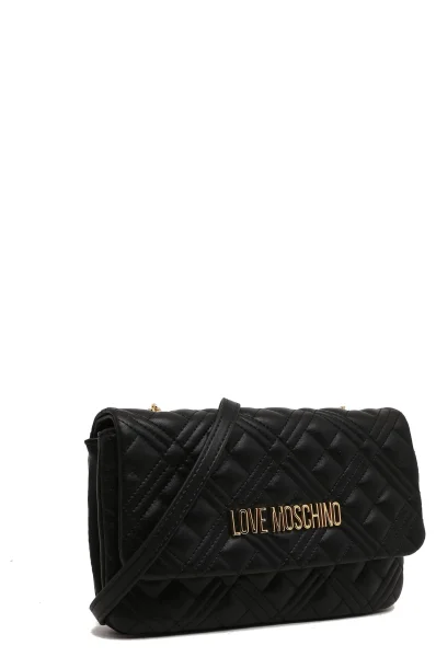 Poštarska torba Love Moschino crna