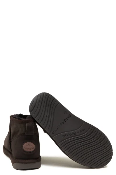 Kožni čizme za snjeg Stinger Micro | s dodatkom vune EMU Australia smeđa