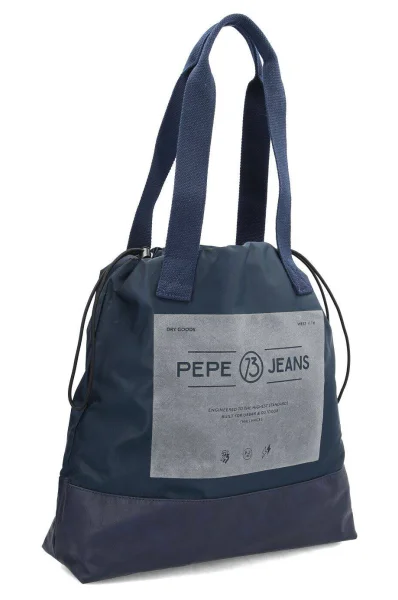 Shopper torba Pepe Jeans London modra