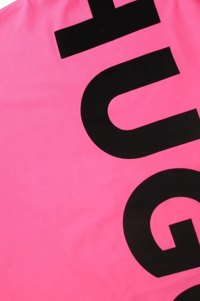 T-shirt | Regular Fit HUGO KIDS ružičasta