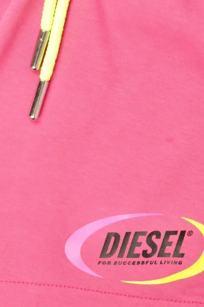 Kratke hlače | Regular Fit Diesel ružičasta
