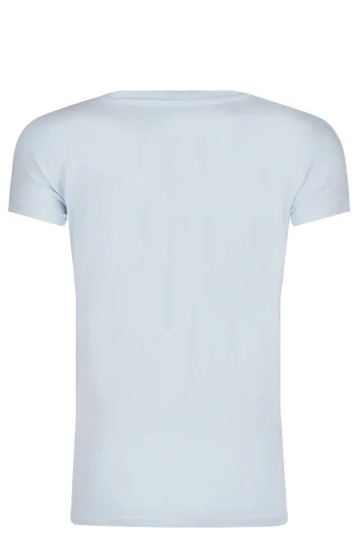 T-shirt NURIA | Regular Fit Pepe Jeans London svijetloplava