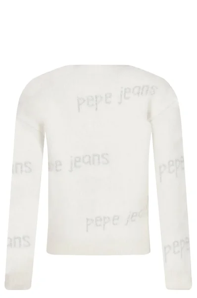 Džemper AUDREY | Regular Fit Pepe Jeans London bijela