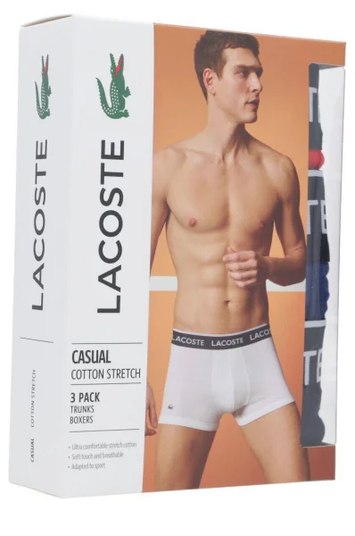 Bokserice 3-pack Lacoste 	višebojna	