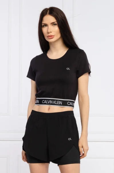 dukserica | Cropped Fit Calvin Klein Performance crna