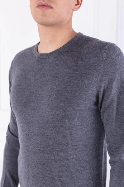 Džemper SUPERIOR | Regular Fit Calvin Klein siva