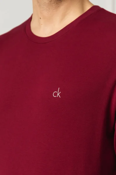 Majica dugih rukava | Regular Fit Calvin Klein Underwear bordo