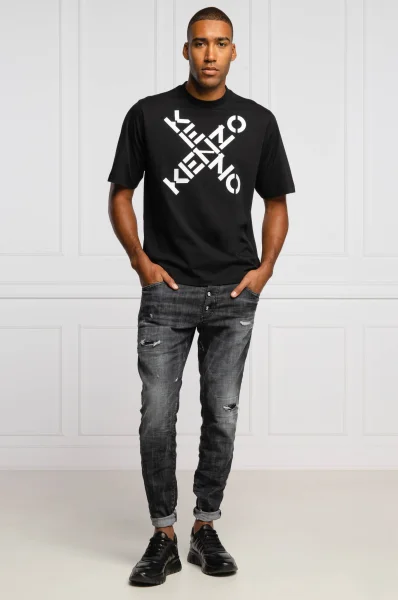 T-shirt | Relaxed fit Kenzo crna