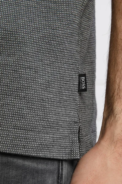 Polo majica Parlay | Regular Fit BOSS BLACK siva