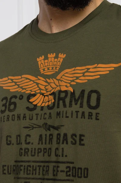 T-shirt | Regular Fit Aeronautica Militare kaki