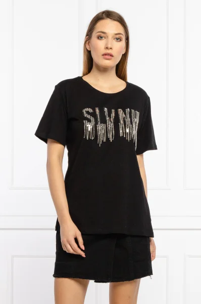 T-shirt | Regular Fit Silvian Heach crna
