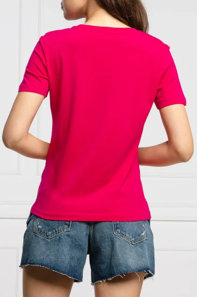 T-shirt TATIANA | Regular Fit GUESS boja maline