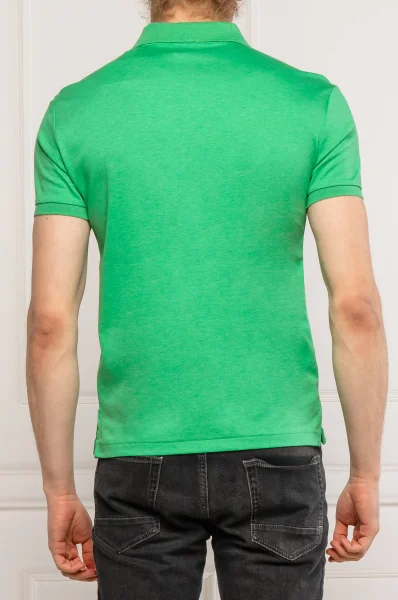 Polo majica | Slim Fit | pique pima POLO RALPH LAUREN zelena