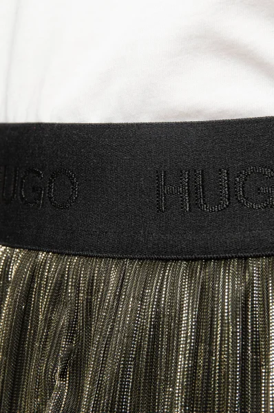 Suknja Reglissy-1 HUGO 	s metalnim efektom	