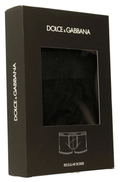 Bokserice | s dodatkom svile Dolce & Gabbana crna