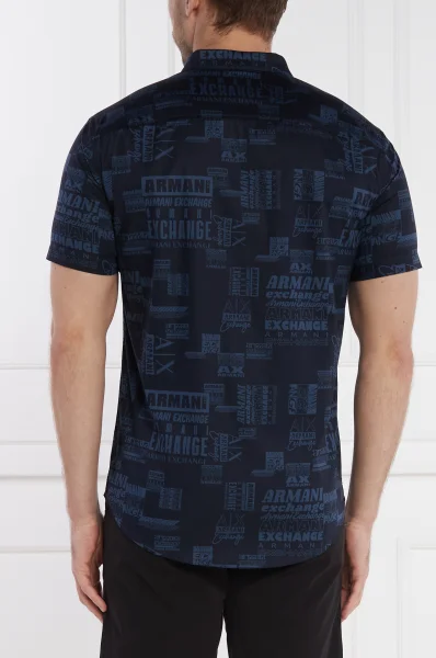 Košulja | Slim Fit Armani Exchange modra