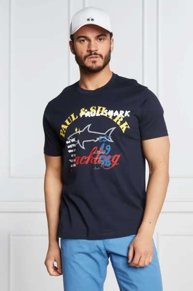 T-shirt | Regular Fit Paul&Shark modra