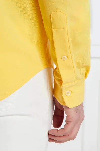 Košulja | Regular Fit | pique POLO RALPH LAUREN žuta