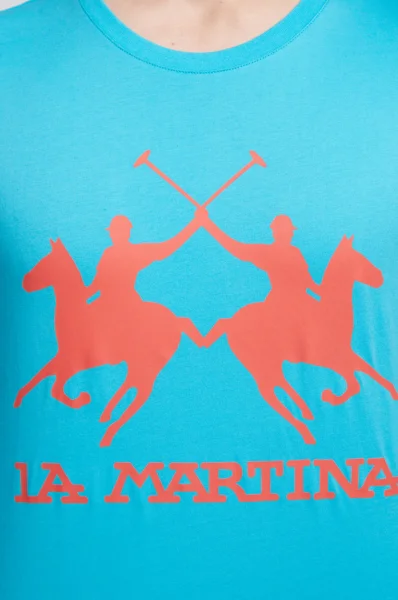 T-shirt | Regular Fit La Martina svijetloplava
