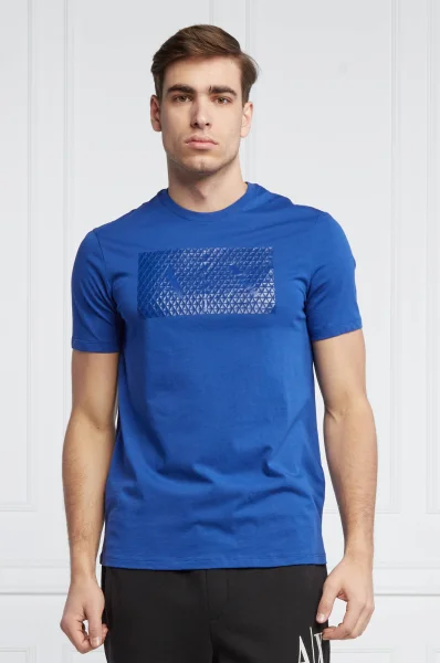 T-shirt | Slim Fit Armani Exchange plava