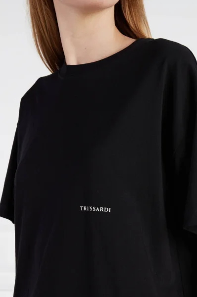 T-shirt | Loose fit Trussardi crna