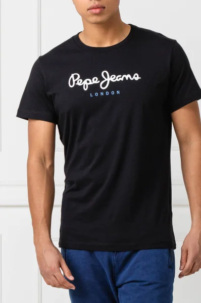 T-shirt EGGO | Regular Fit Pepe Jeans London crna
