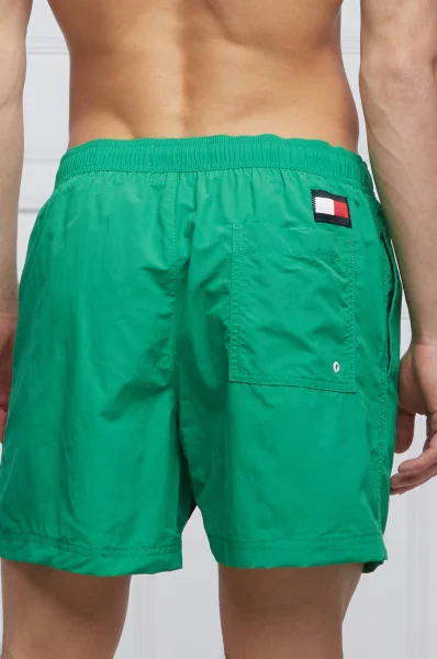 Kratke hlače za kupanje | Slim Fit Tommy Hilfiger zelena