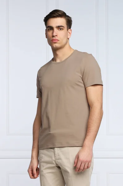 T-shirt Kyran | Slim Fit Oscar Jacobson bež
