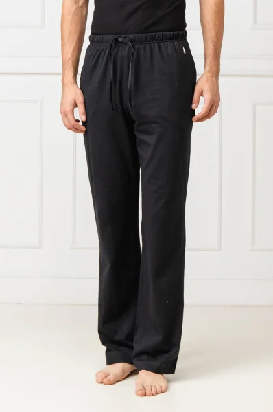 Pidžama hlače | Regular Fit POLO RALPH LAUREN crna