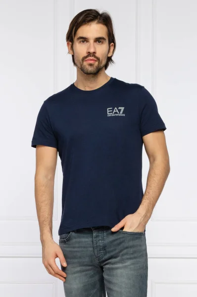 T-shirt | Regular Fit EA7 modra