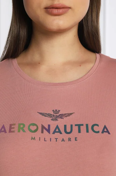 T-shirt | Regular Fit Aeronautica Militare svijetloružičasta