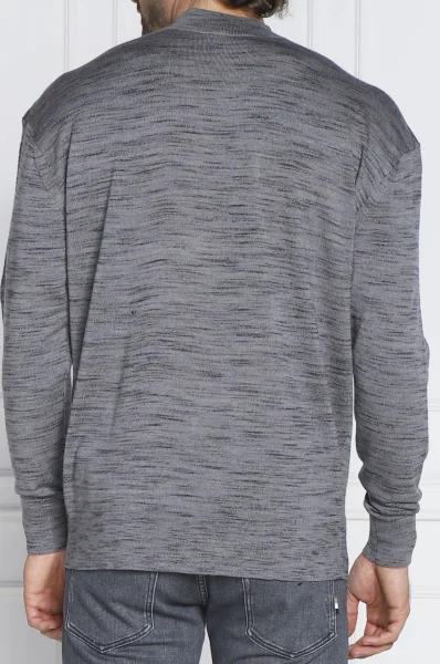 vuneni džemper | regular fit Calvin Klein siva
